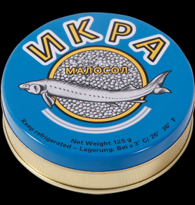 NKPA Caviar tin box