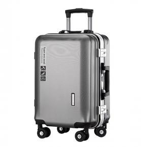 Premium aluminum luggage Full 5052 Aluminum Body with Impact Bearing Ridges